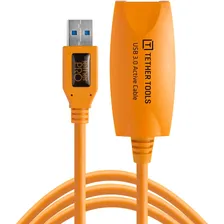Кабель Tether Tools TetherPro USB 3.0 to USB Female Active 5m Orange [CU3017]