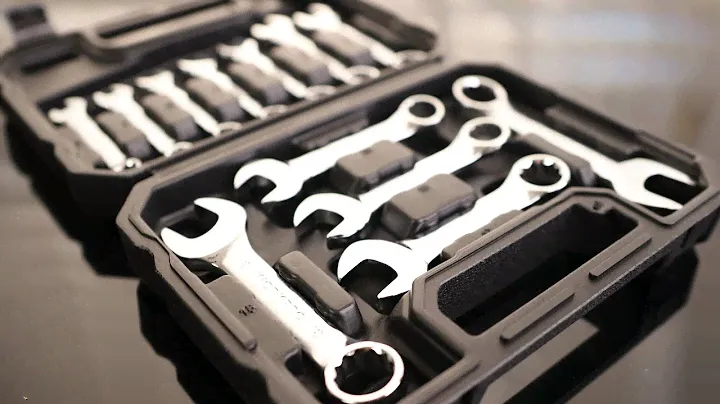 WORKPRO 12 Piece Stubby Combination Wrench Set