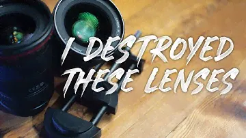 DON'T DO THIS! Lens Vice Tool to Fix Bent Lens Filter Threads.