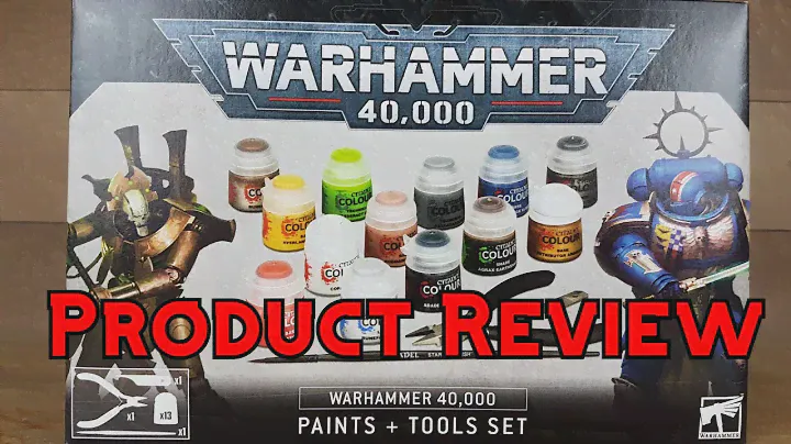 Paints + Tools Set Product Review (and Unboxing)