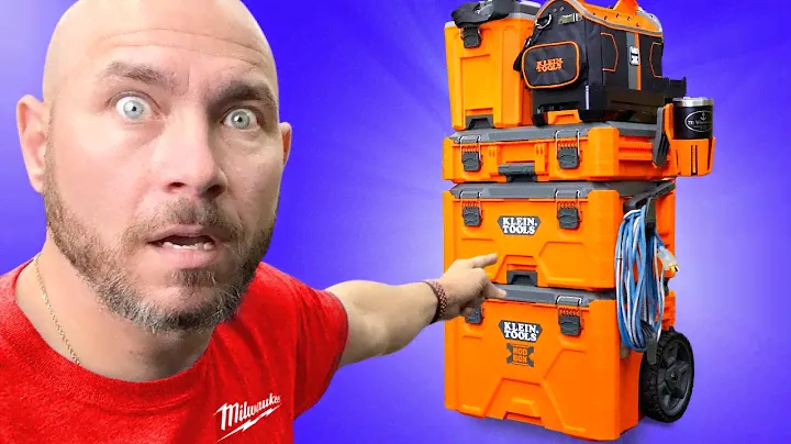 This blows away the competition! Klein ModBox Tool Storage!