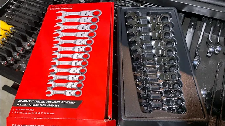 OLSA TOOLS STUBBY FLEXHEAD RATCHETING WRENCH SET | @Olsatools