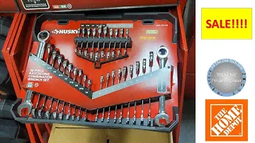 Deal Alert! Husky SAE/MM Ratcheting Wrench Set with Stubby (30-Piece)