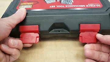 Using the Husky Quarter Inch Drive Mechanics Tool Set