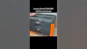 MODbox Drawers Are Here! #kleintools #modbox