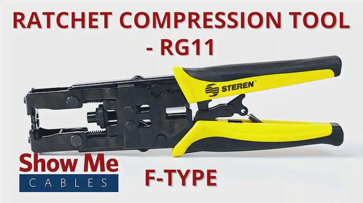 Ratchet Compression Tool for RG11 - F Type #93-100-101