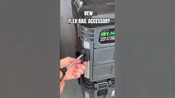 NEW Toolbox Rail Accessory for Klein Modbox and Flex Stackpack #milwaukeetool