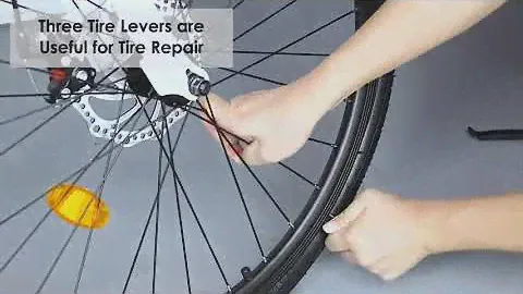 16 in 1 Multi-Function Bike Bicycle Cycling Mechanic Repair Tool Kit with 3 pcs Tire Pry Bars Rods