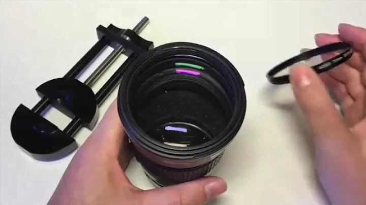 How to Repair a Damaged Lens Filter Thread using a Repair Tool