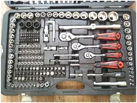 JTC Набор автомобильных инструментов JTC AUTO TOOLS H216C-B72, 216 предм., черный набор инструментов
