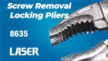 Screw Removal Locking Pliers 7" | 8635 | Laser Tools |