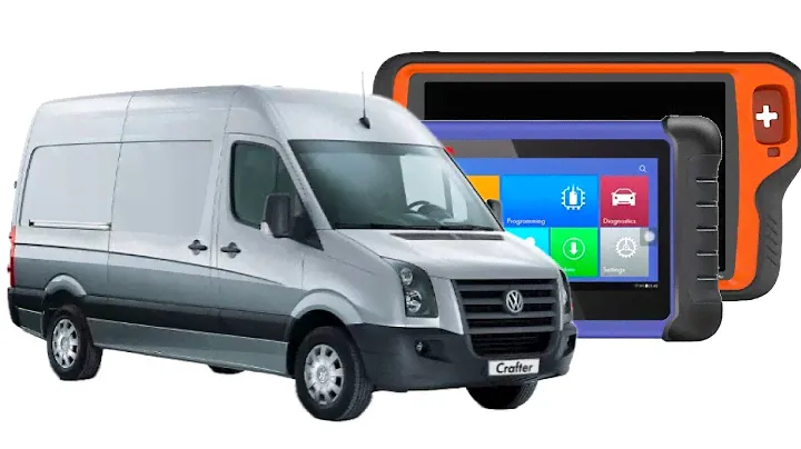 Volkswagen Crafter All Keys Lost / Xhorse Key Tool Plus Pad / Autel IM508