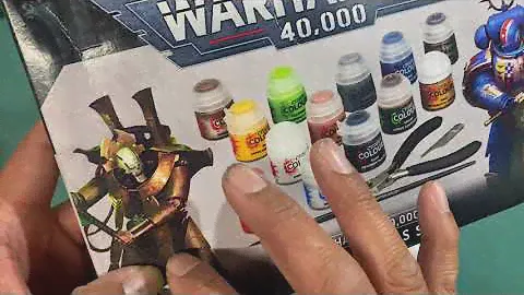 40k Paints + Tools Set Review
