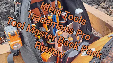 Рюкзак Klein Tools Trademans Pro Tool Master