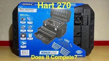 Hart 270 / 215 Piece Mechanics Tool Set