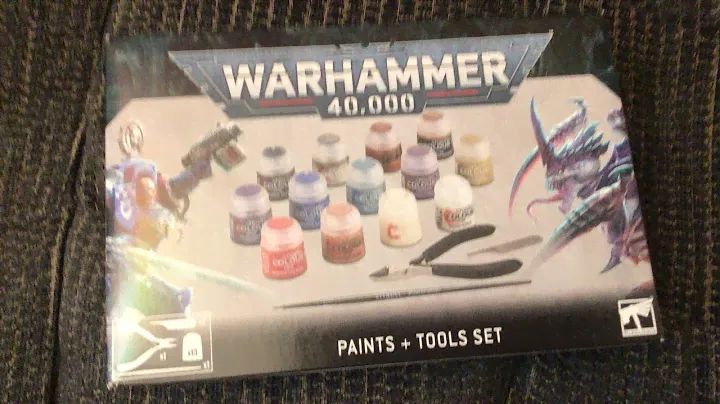 Warhammer 40k 10th Edition Paints and Tool Set