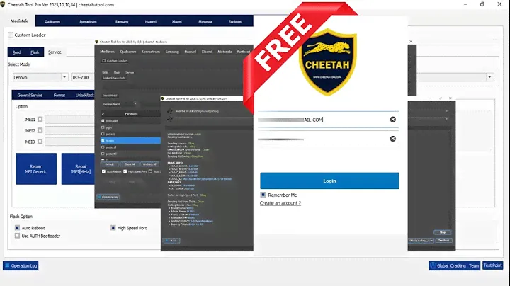 Cheetah Tool PRO 2023.10.10.84 [GCT Pack] Free For All Users IMEI Repair, Unlock Network FRP, Mdm