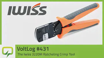 Is The Iwiss 3220M Ratcheting Crimp Tool Any Good? | Voltlog #425